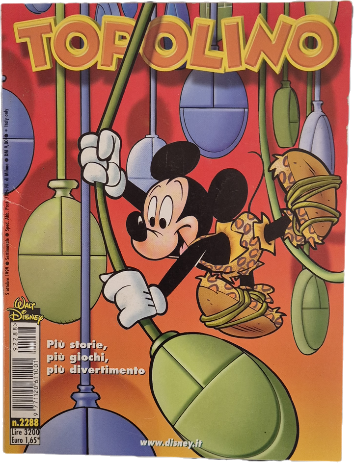 TOPOLINO N. 2288 - 5 OTTOBRE 1999