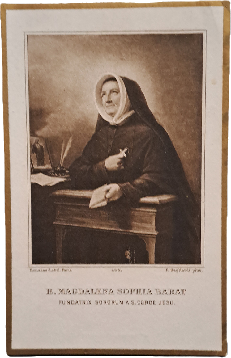 B. MAGDALENA SOPHIA BARAT - HOLY CARD