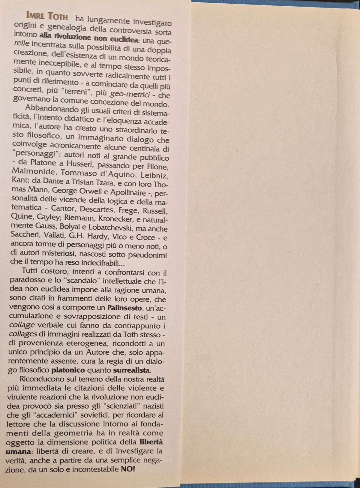 NO. LIBERTA' E VERITA' CREAZIONE E NEGAZIONE - IMRE TOTH