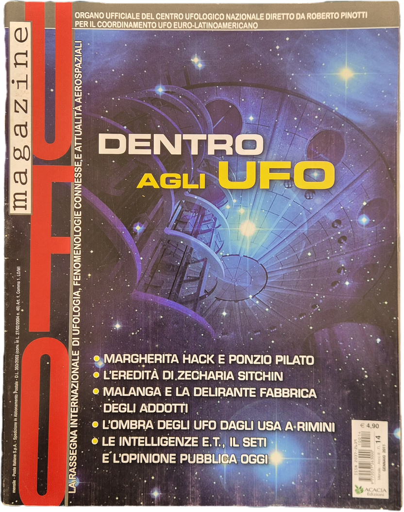 UFO MAGAZINE N. 14 - DENTRO GLI UFO - OUTLET DEL LIBRO
