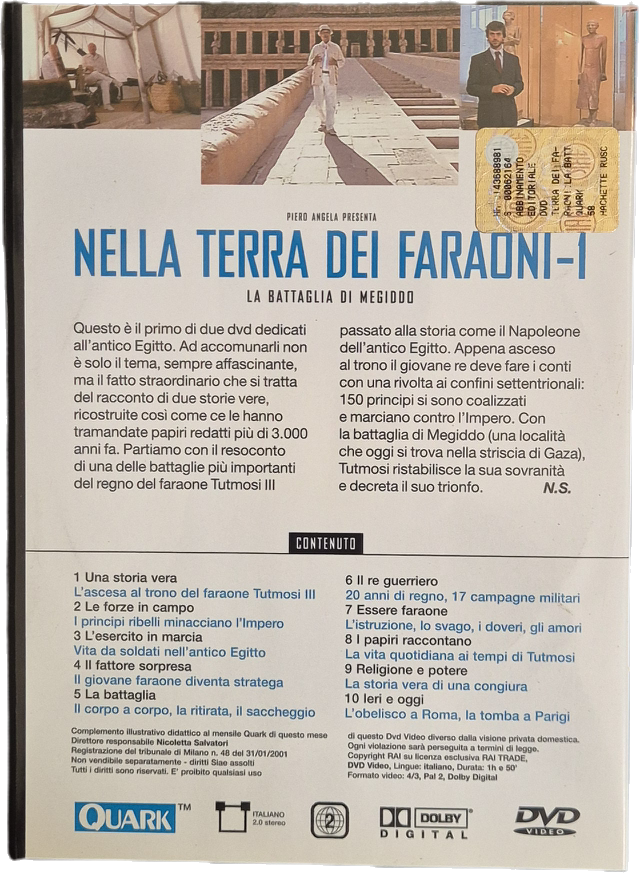 NELLA TERRA DEI FARAONI. LA BATTAGLIA DI MEGIDDO - DVD