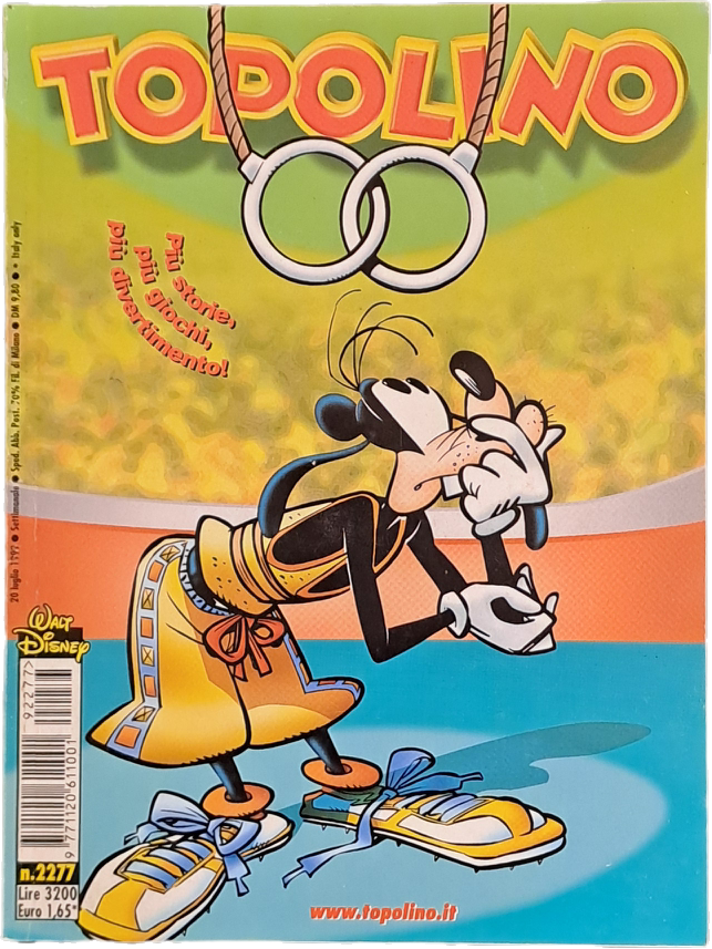 TOPOLINO N. 2277 - 20 LUGLIO 1999