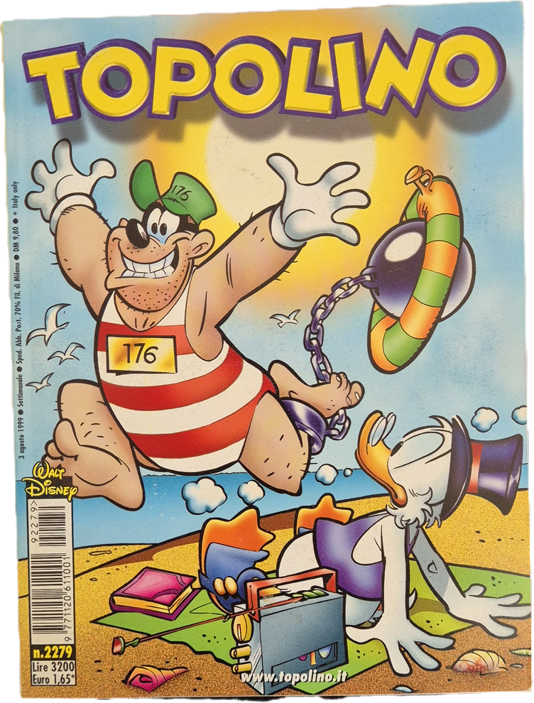 TOPOLINO N. 2279 - 3 AGOSTO 1999