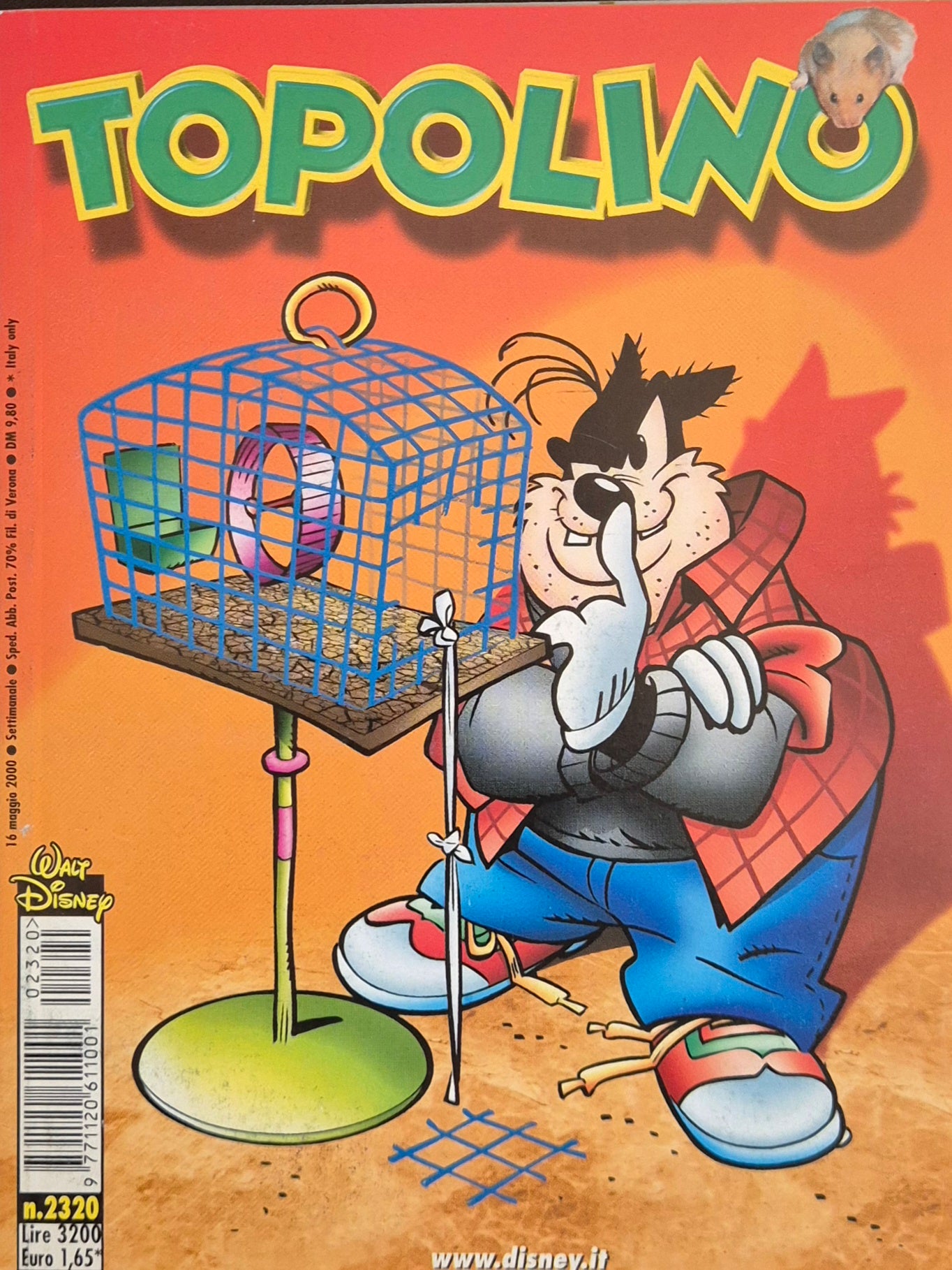 TOPOLINO N. 2320 - 16 MAGGIO 2000