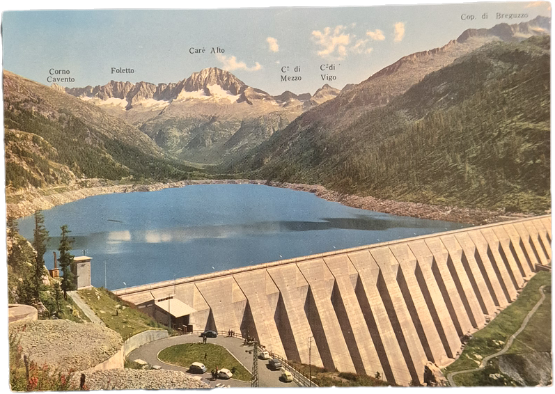 LAGO DI MALGA BISSINA - CARE' ALTO - V1968 - FG