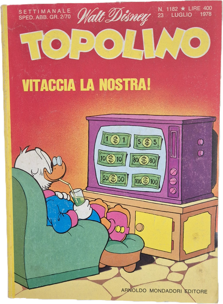 TOPOLINO N. 1182 - 23 LUGLIO 1978