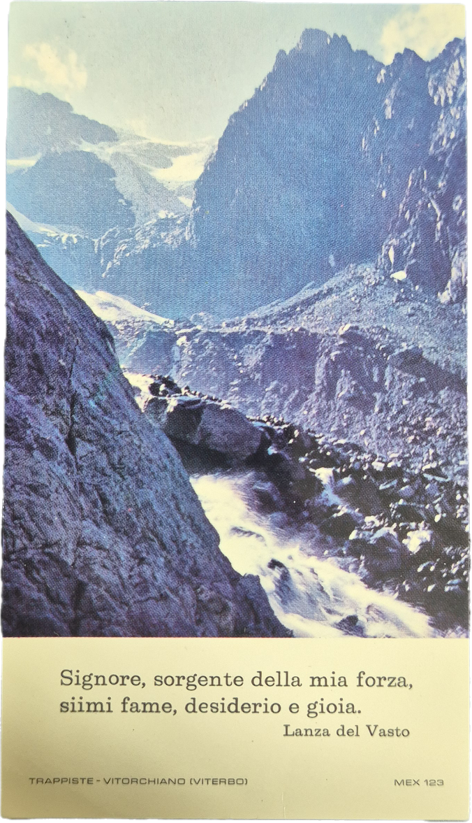 SIGNORE, SORGENTE DELLA ... - SANTINO 1972 - S. VITTORE AL