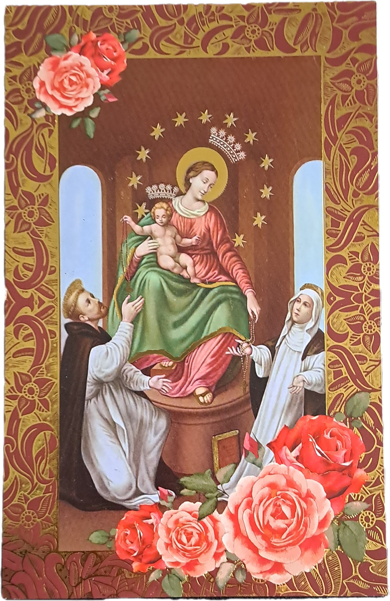 MADONNA DI POMPEI - HOLY CARD