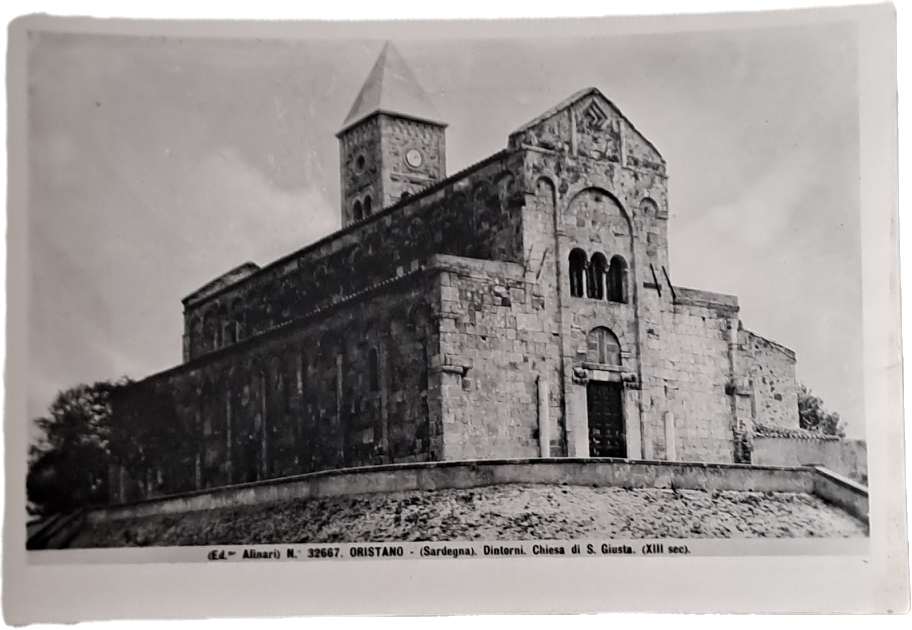 ORISTANO - CHIESA DI SAN GIUSTA - NV - FG - RIPRODUZIONE