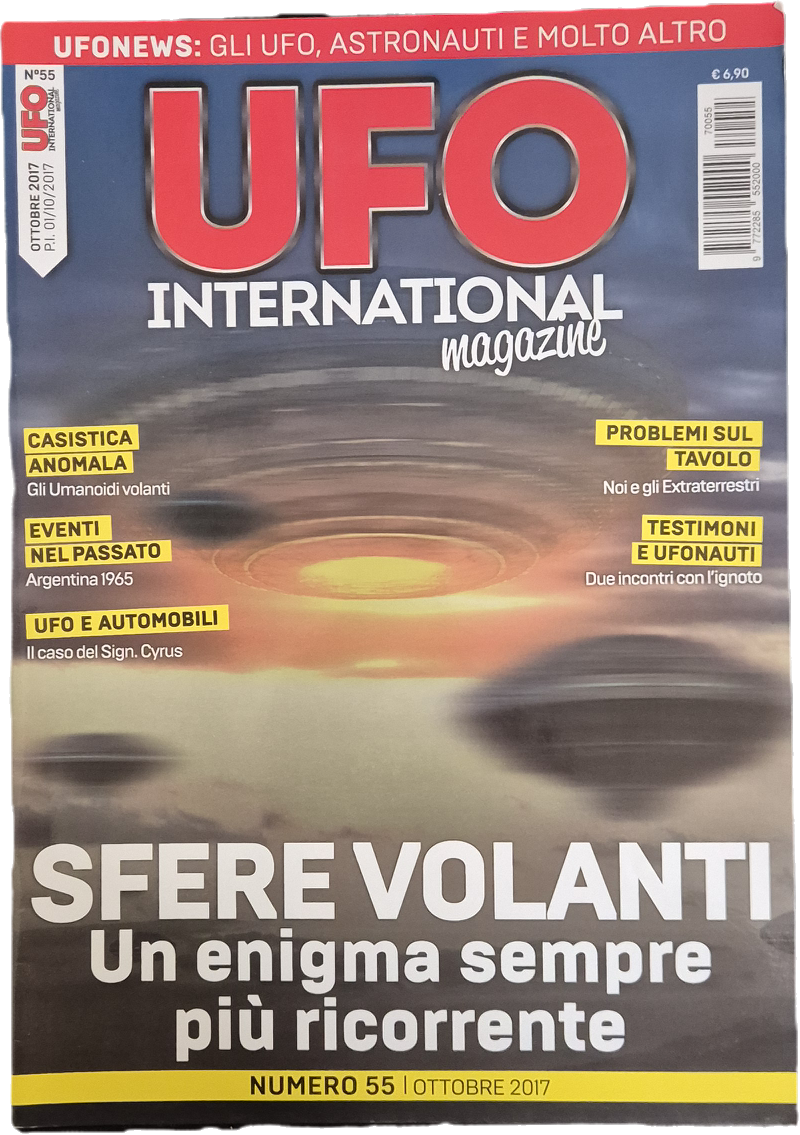 UFO INTERNATIONAL MAGAZINE N. 55 - SFERE VOLANTI