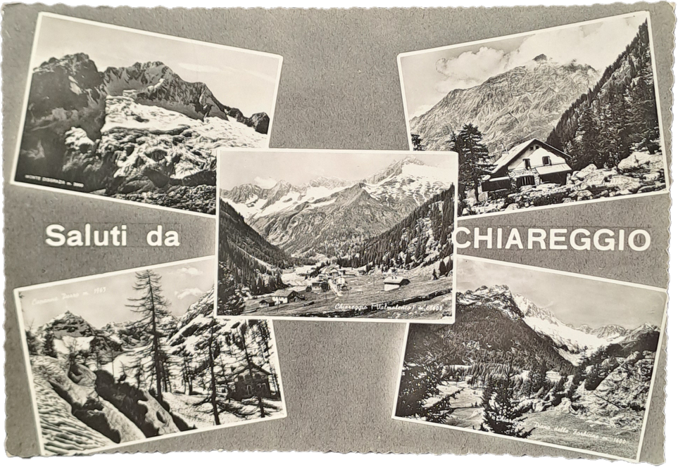 CHIAREGGIO - CINQUE VEDUTE - V1955 - FG
