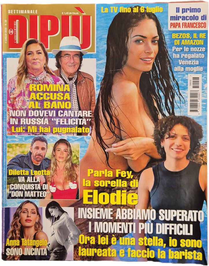 DI PIU' 4 LUGLIO 2025 - ELODIE - ROMINA - LEOTTA - TATANGELO