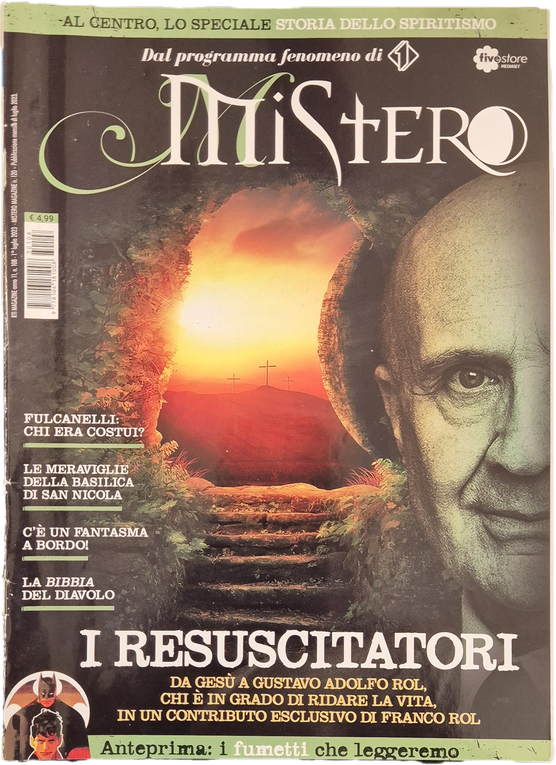MISTERO N. 108 - LUGLIO 2023 - I RESUSCITATORI