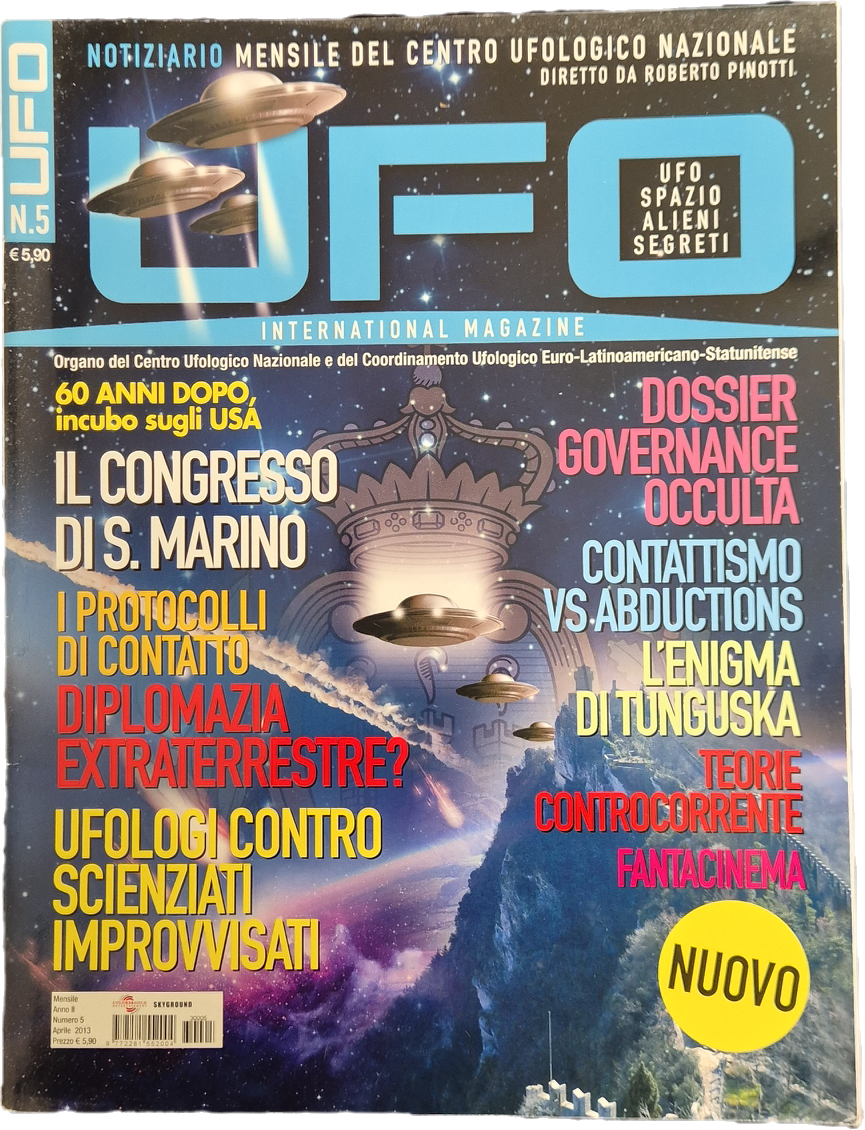 UFO INTERNATIONAL MAGAZINE N. 5 - CONGRESSO SAN MARINO