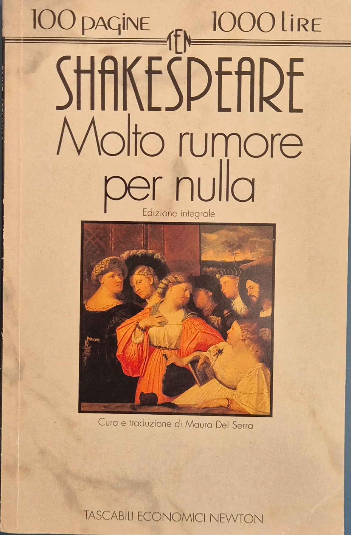 MOLTO RUMORE PER NULLA - SHAKESPEARE - NEWTON 1993 - OUTLET DEL LIBRO