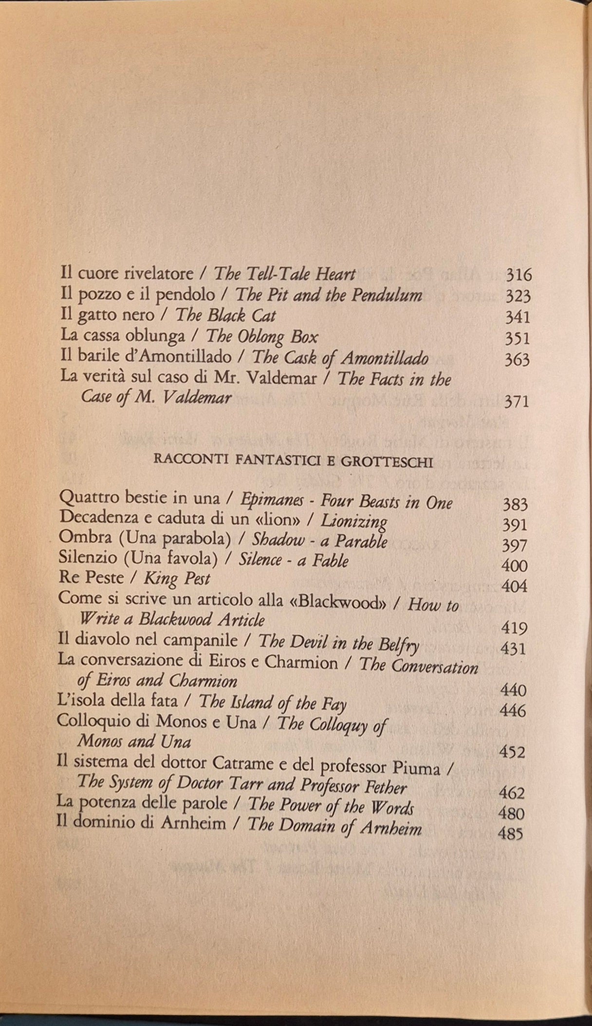 RACCONTI - EDGAR ALLAN POE - LA STAMPA 2003 - OUTLET DEL LIBRO
