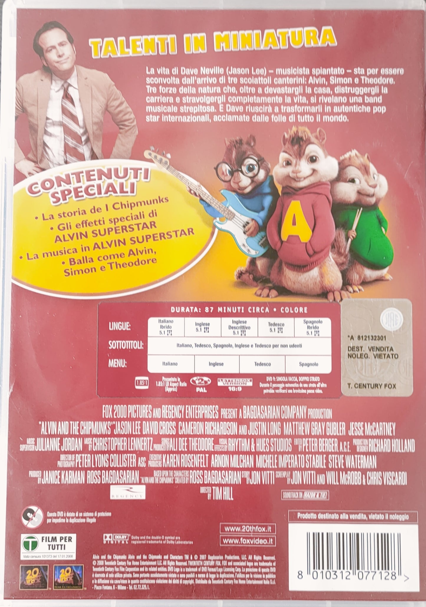 ALVIN SUPERSTAR - DVD