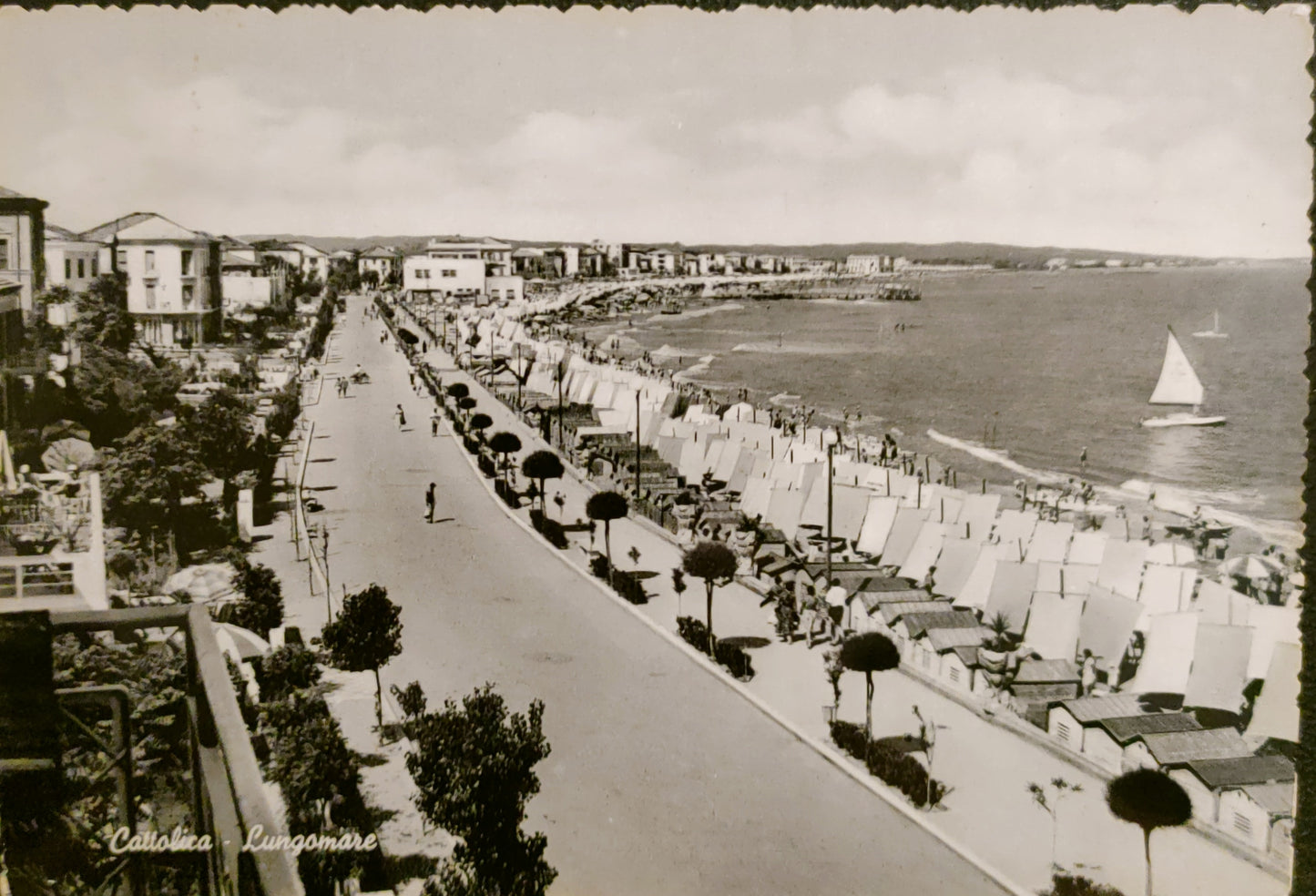 CATTOLICA LUNGOMARE - V1954 - FG