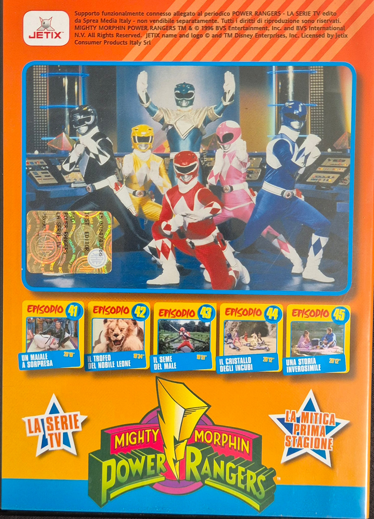 POWER RANGER - MIGHTY MORPHIN N. 9 - DVD
