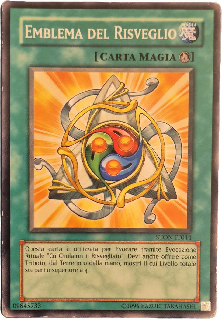 YU-GI-OH - EMBLEMA DEL RISVEGLIO - STON-IT044
