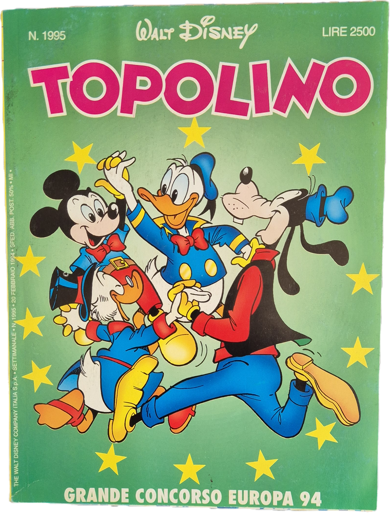 TOPOLINO N. 1995 - 20 FEBBRAIO 1994