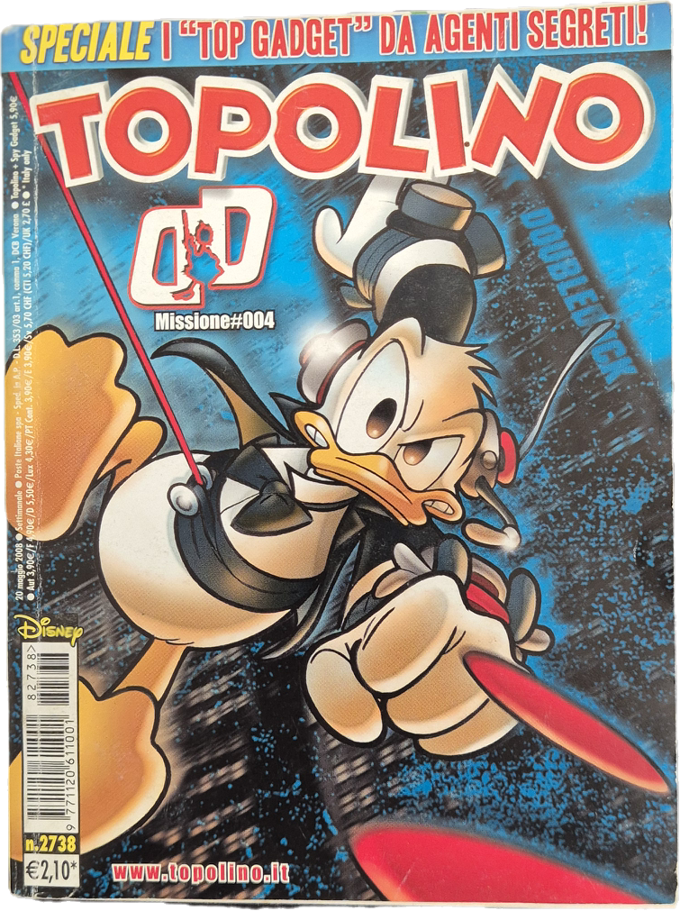 TOPOLINO N. 2738 - 20 MAGGIO 2008