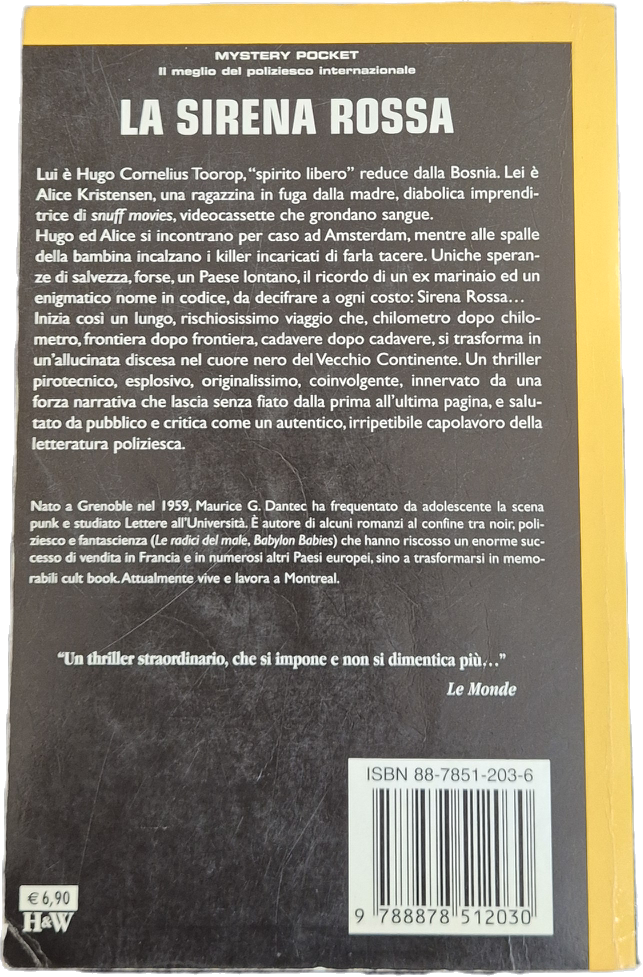 LA SIRENA ROSSA - MAURICE G. DANTEC