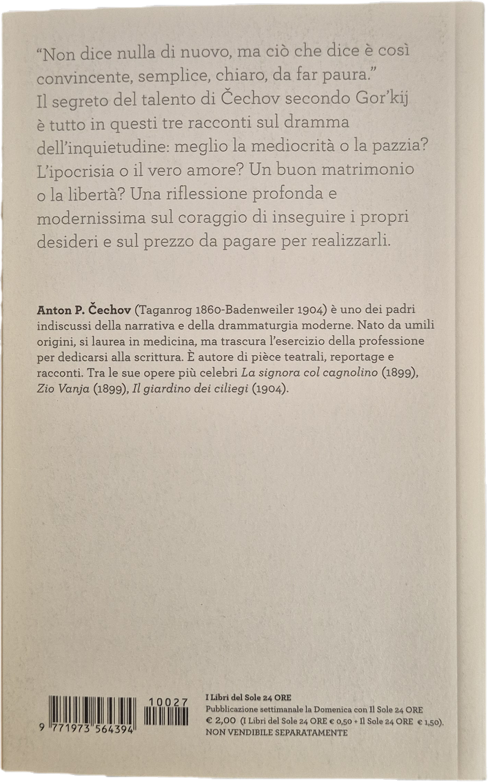 IL MONACO NERO E ALTRI RACCONTI - CECHOV - 2011 - OUTLET DEL LIBRO