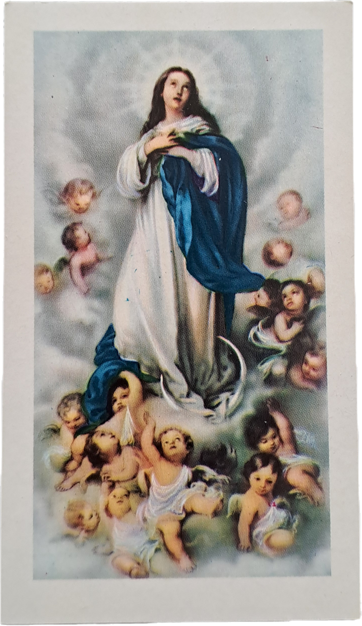MARIA SS. IMMACOLATA - HOLY CARD