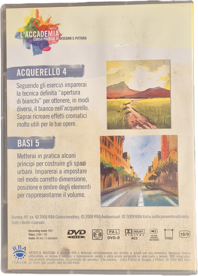 L'ACCADEMIA. CORSO PRATICO DI DISEGNO E PITTURA N. 8