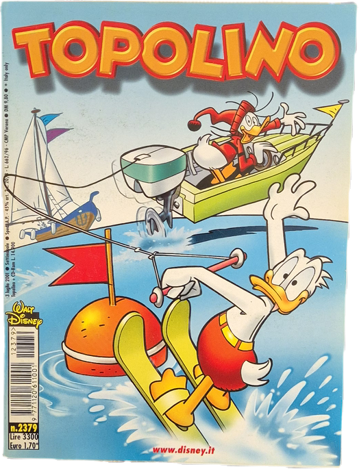 TOPOLINO N. 2379 - 3 LUGLIO 2001