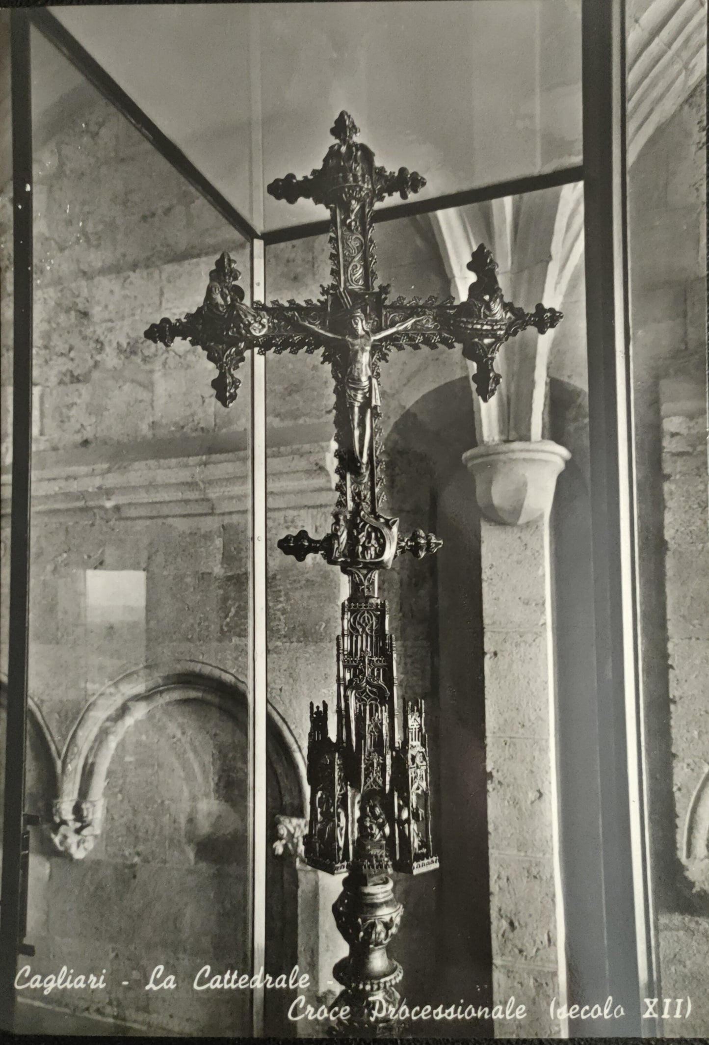 CAGLIARI - LA CATTEDRALE - CROCE PROCESSIONALE - NV - FG