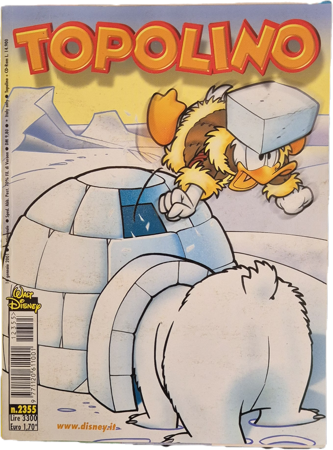 TOPOLINO N. 2355 - 16 GENNAIO 2001