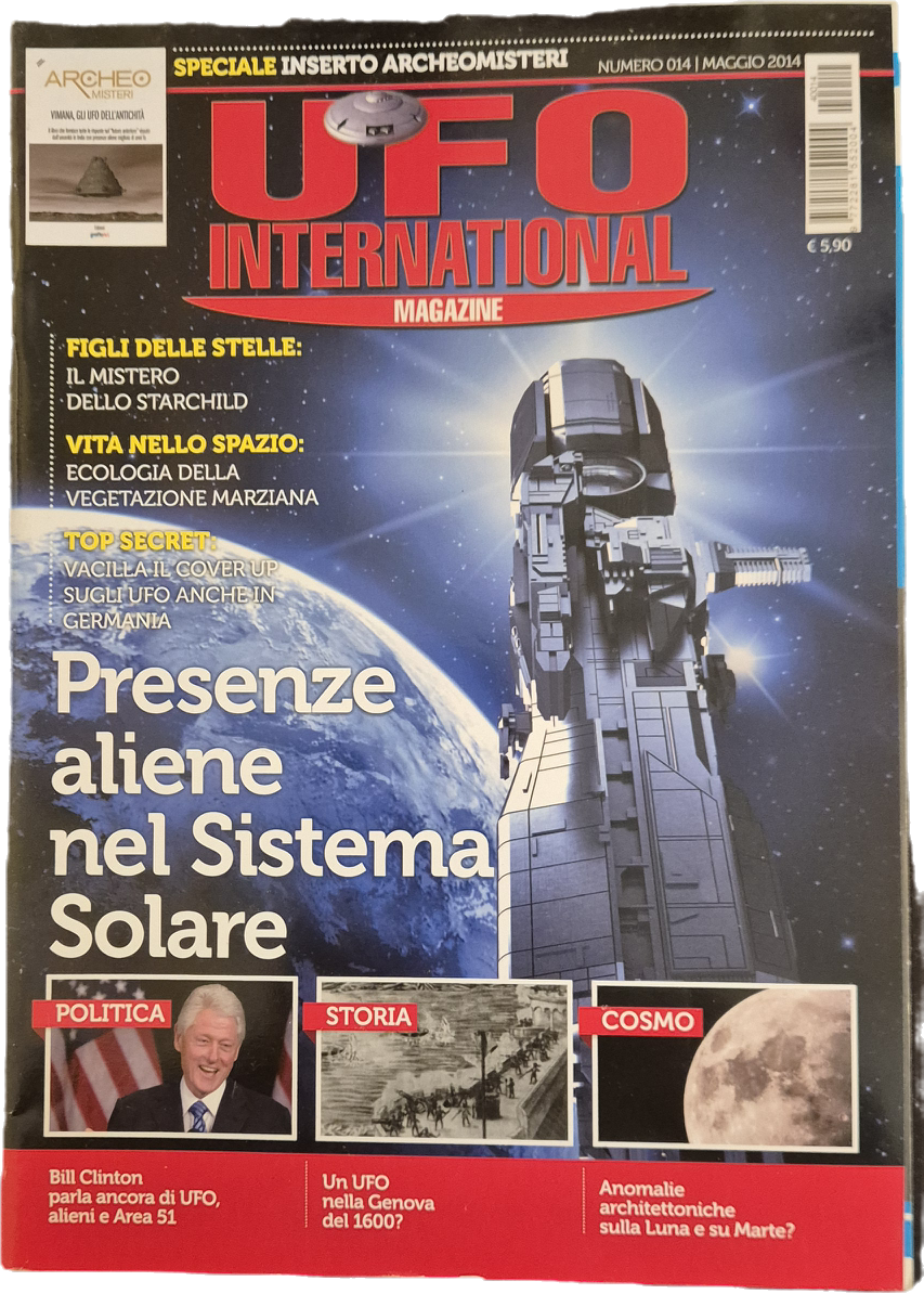 UFO INTERNATIONAL MAGAZINE N. 14 - PRESENZE ALIENE NEL SISTEMA SOLARE