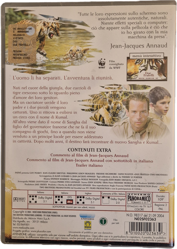 DUE FRATELLI - DVD