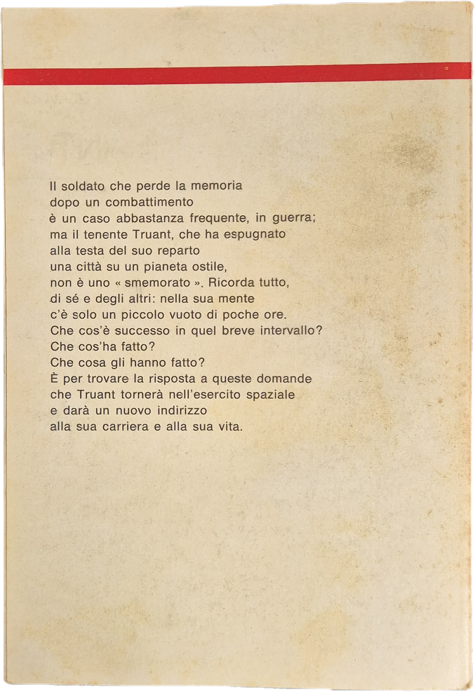 LA MISSIONE DEL TENENTE TRUANT - GORDON K. DICKSON - URANIA N. 662