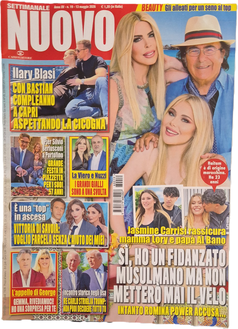 SETTIMANALE NUOVO 13 MAGGIO 2026 - AL BANO-BLASI-LA VIERO-NUZZI