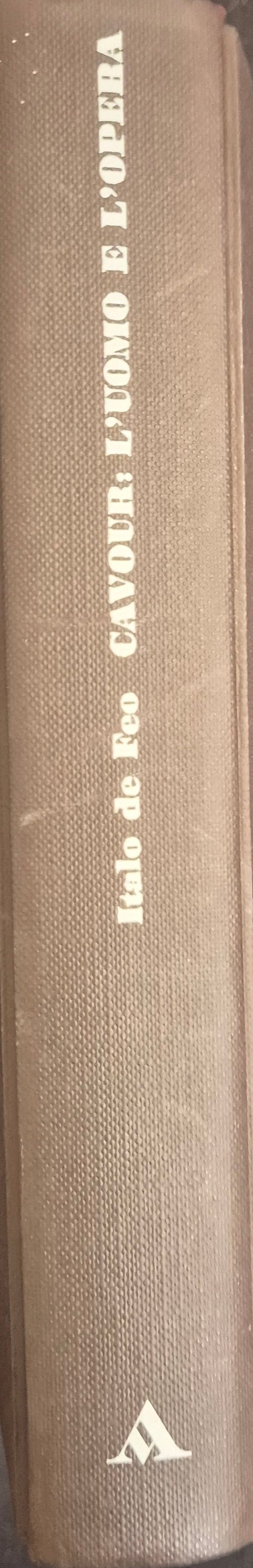 CAVOUR - ITALO DE FEO - MONDADORI 1970 - OUTLET DEL LIBRO