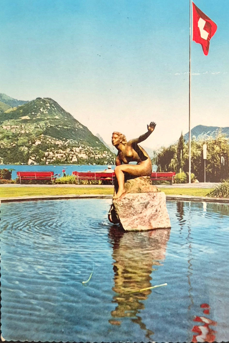 LUGANO - PARADISO - L'ACQUAIOLA - V1969 - FG