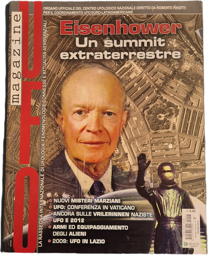 UFO MAGAZINE N. 7 - EISENHOWER UN SUMMIT EXTRATERRESTRE - OUTLET DEL LIBRO