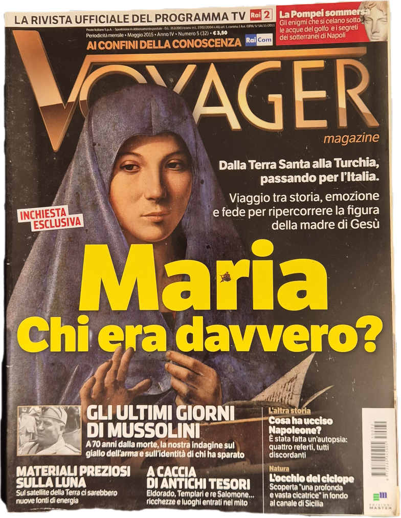 VOYAGER N. 32 -MAGGIO 2015 - MARIA CHI ERA DAVVERO? -OUTLET DEL LIBRO