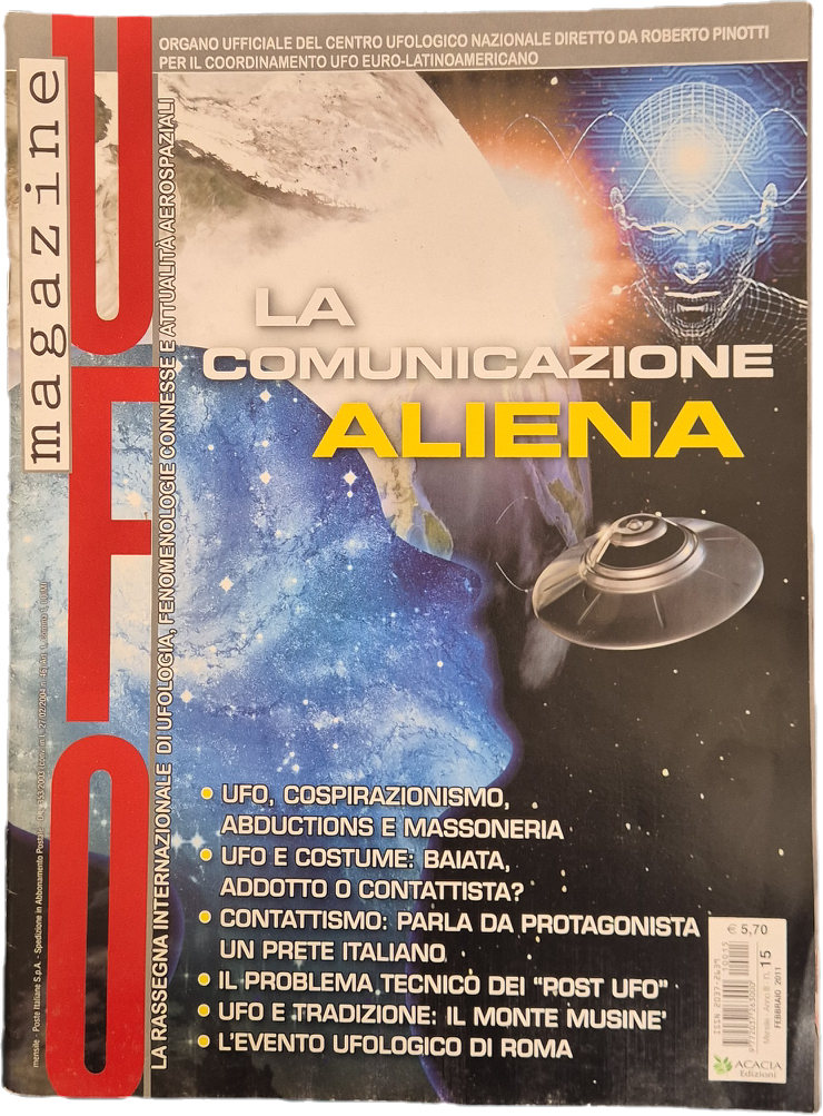 UFO MAGAZINE N. 15 - LA COMUNICAZIONE ALIENA - OUTLET DEL LIBRO