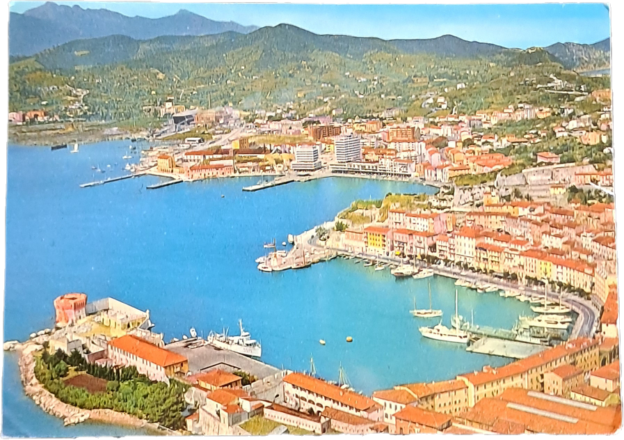 ISOLA D'ELBA-PORTOFERRAIO-PANORAMA - V1973 -FG