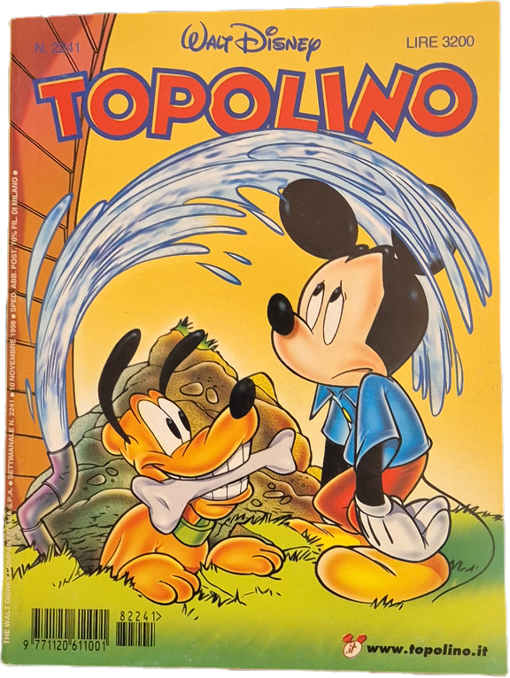TOPOLINO N. 2241 - 10 NOVEMBRE 1998