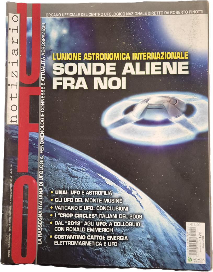 NOTIZIARIO UFO - OTTOBRE 2009 - SONDE ALIENE FRA NOI