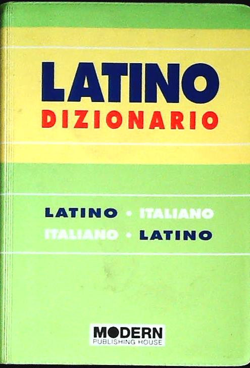 LATINO DIZIONARIO TASCABILE LATINO-ITALIANO MODERN LANGUAGES