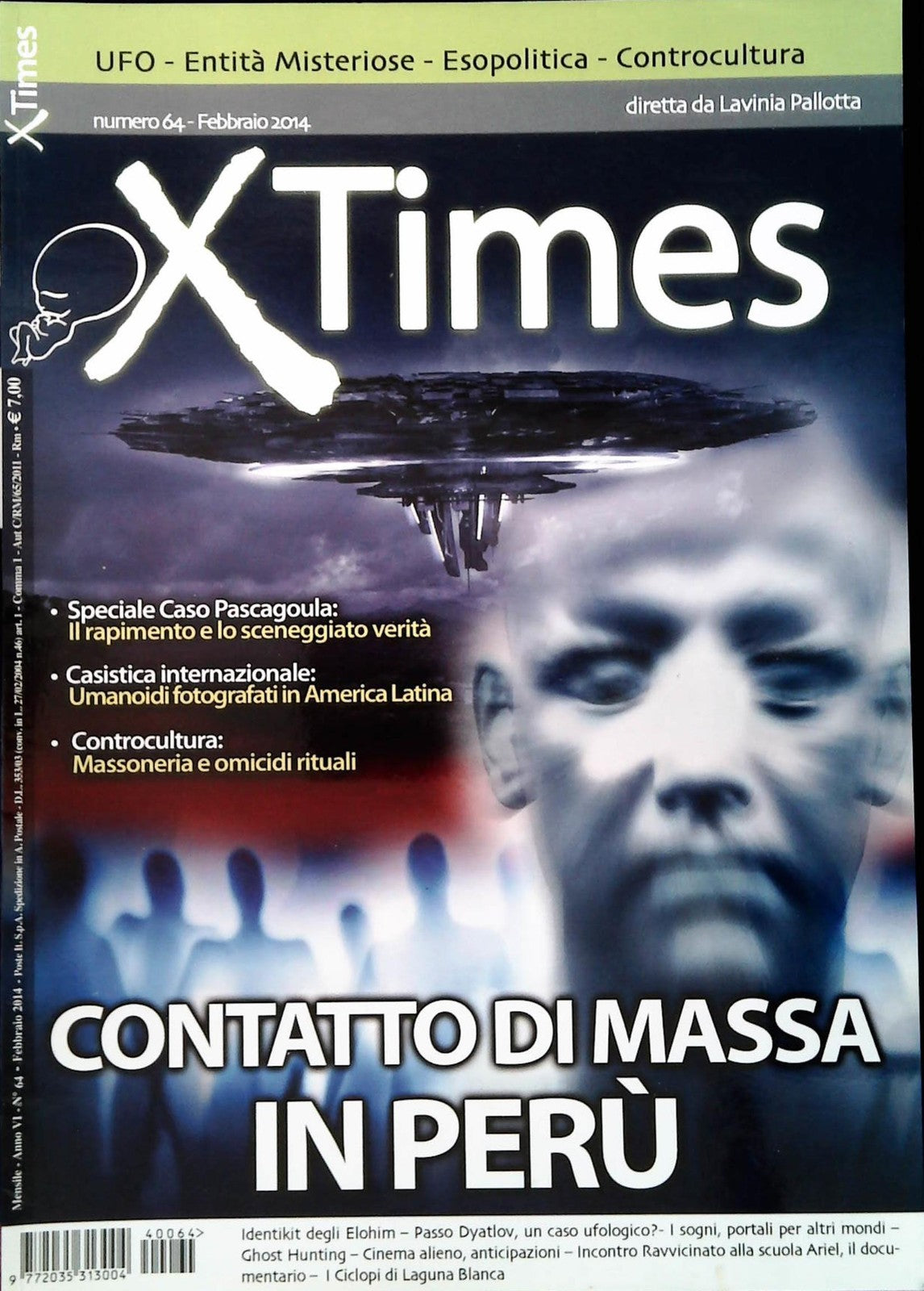 XTIMES N. 64 - FEBBRAIO 2014 - CONTATTO DI MASSA IN PERU'