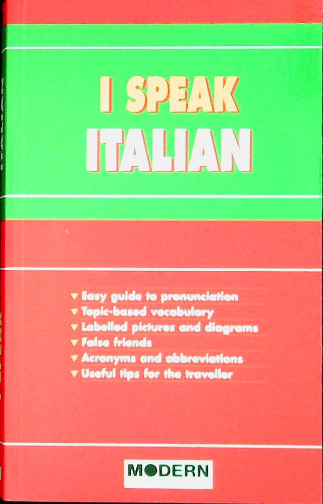 I SPEAK ITALIAN - MODERN PUBLISHING HOUSE