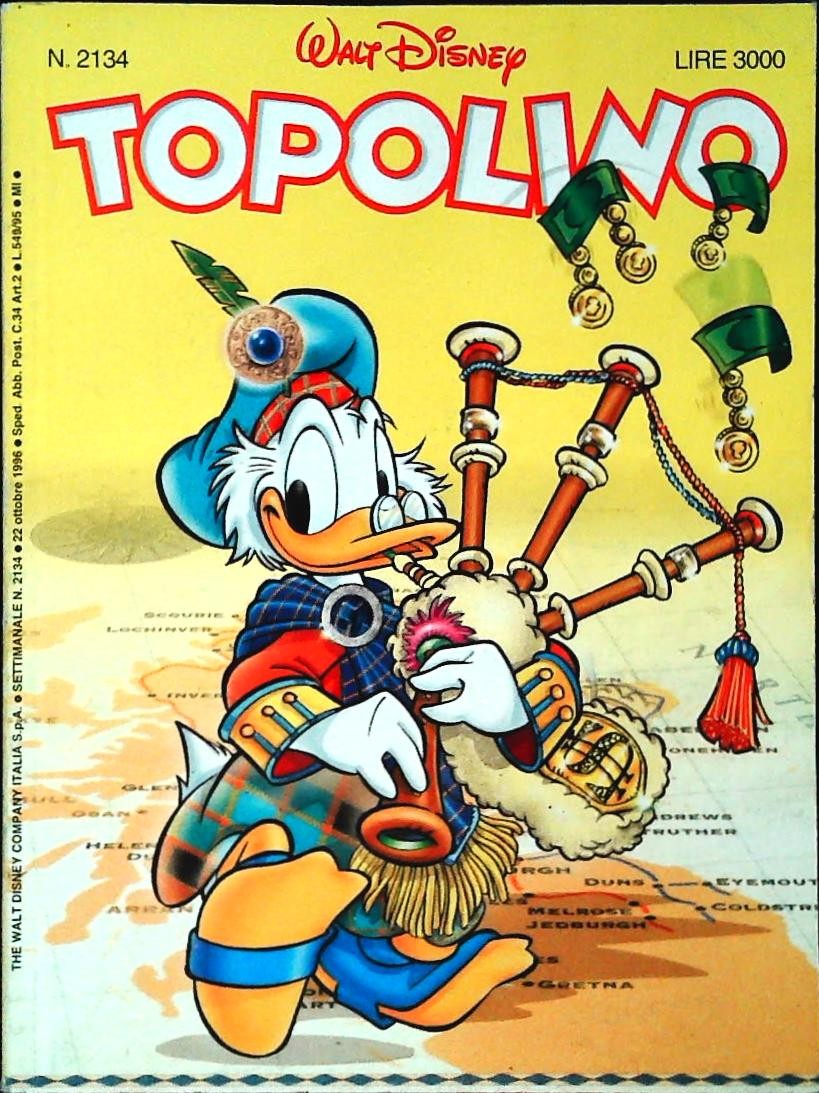 TOPOLINO N. 2134 - 22 OTTOBRE 1996