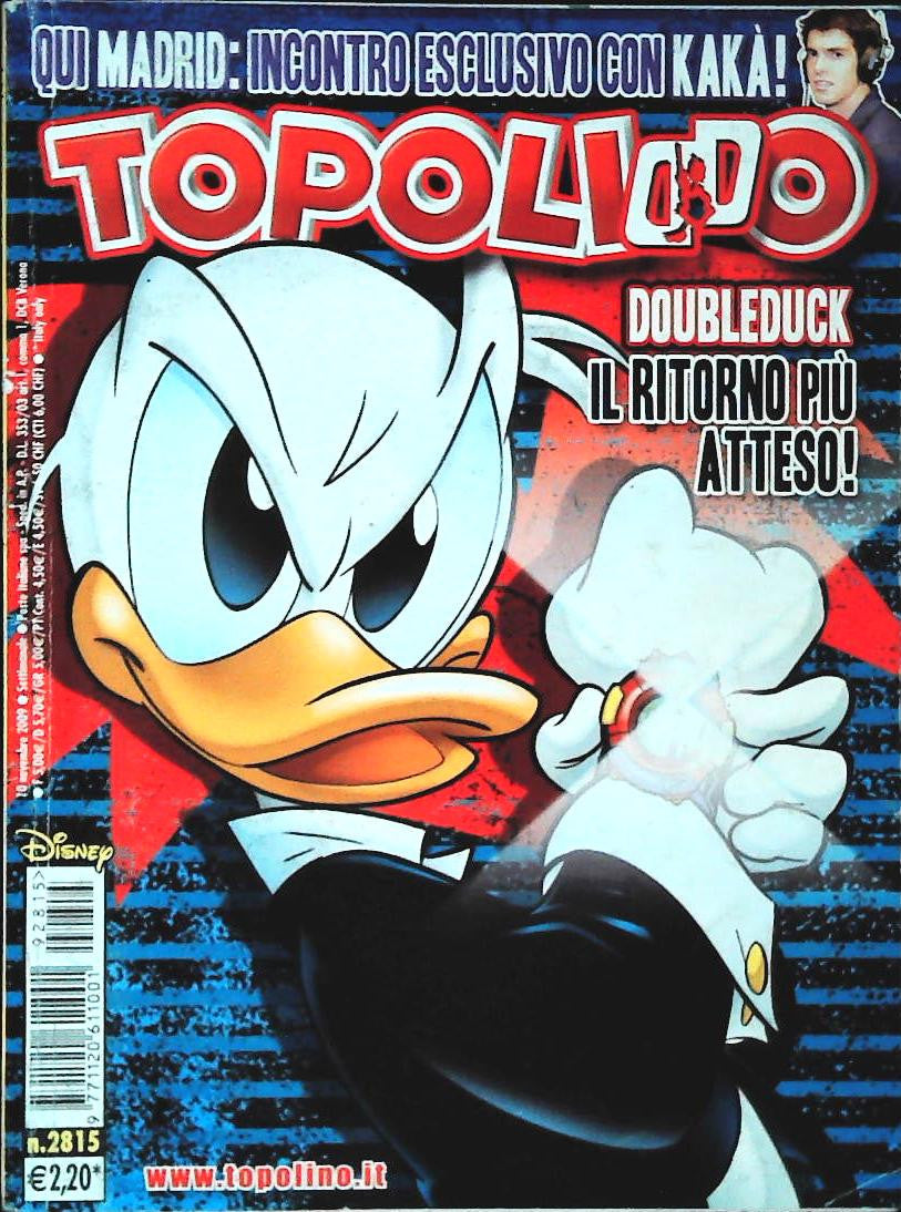 TOPOLINO N. 815 - 10 NOVEMBRE 2009